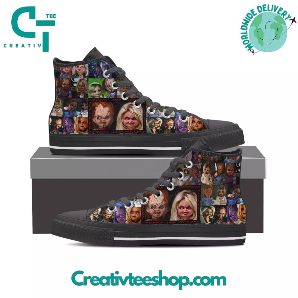 JWFancy Chucky High Top Canvas Sneakers Shoes For Men And Women