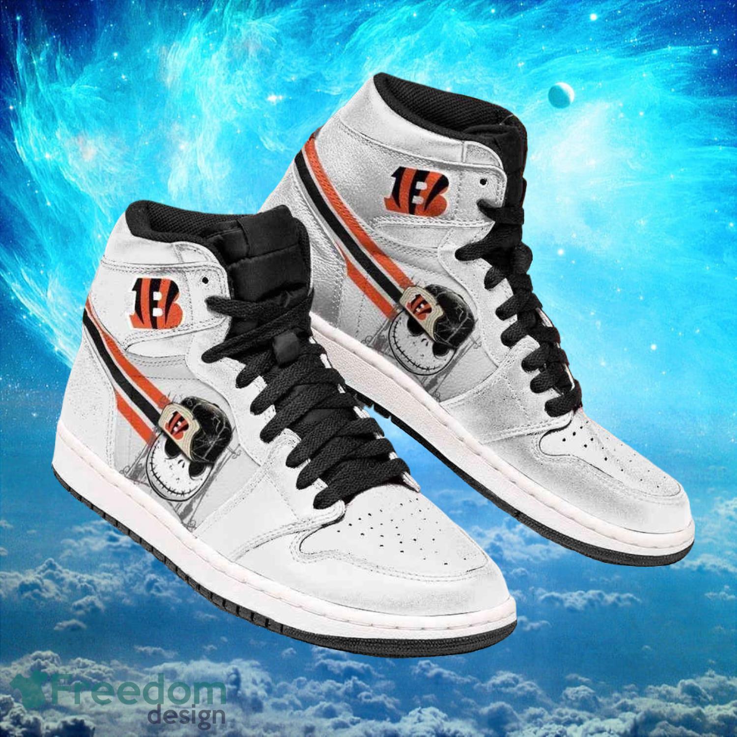 JWFancy Cincinnati Bengals AJ1 High Sneakers Shoes For Men And Women