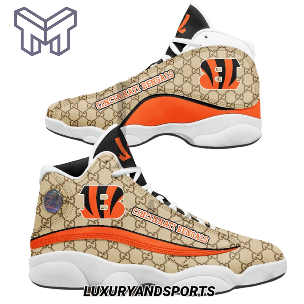 JWFancy Cincinnati Bengals AJ13 Sneakers Shoes For Men And Women