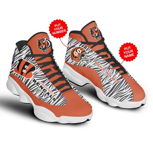 JWFancy Cincinnati Bengals AJ13 Sneakers Shoes For Men And Women