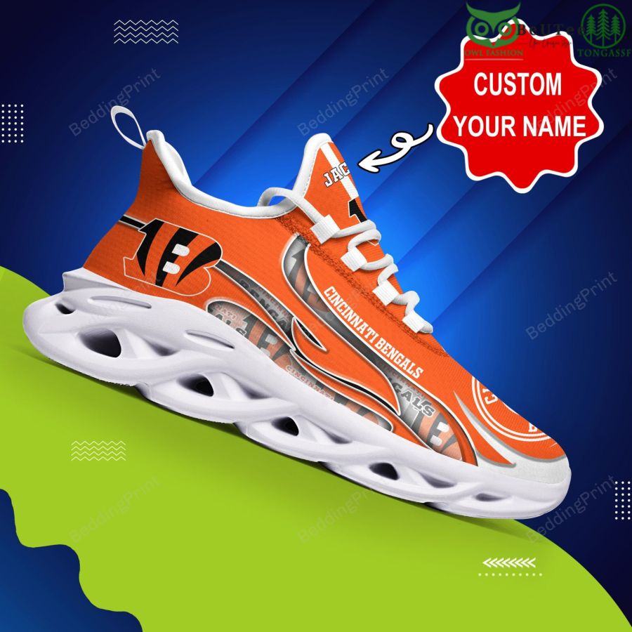 JWFancy Cincinnati Bengals Max Soul Shoes Sneakers For Men And Women