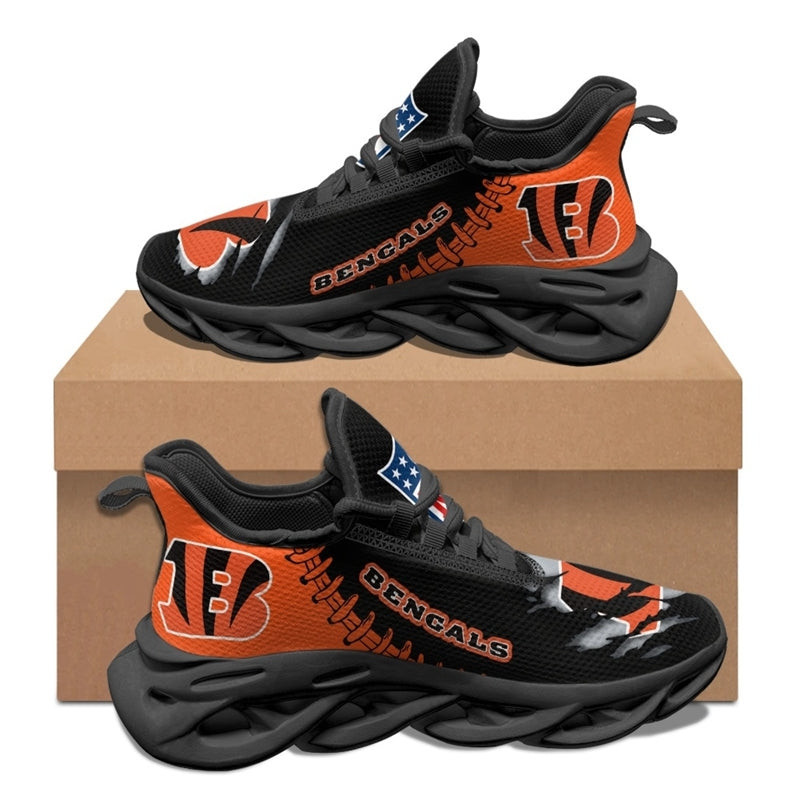 JWFancy Cincinnati Bengals Max Soul Shoes Sneakers For Men And Women