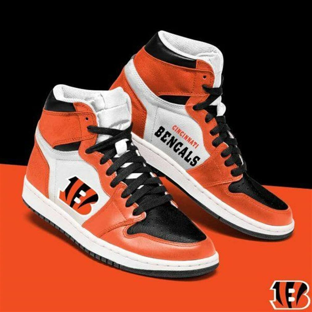 JWFancy Cincinnati Bengals NFL AJ1 High Sneakers Shoes For Men And Women