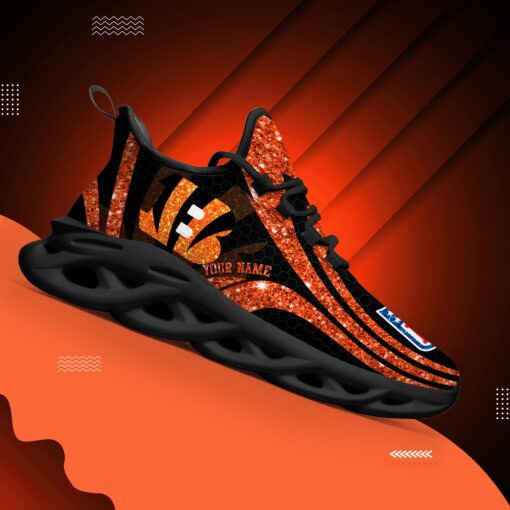JWFancy Cincinnati Bengals NFL Max Soul Shoes Sneakers For Men And Women