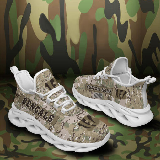 JWFancy Cincinnati Bengals NFL Max Soul Shoes Sneakers For Men And Women