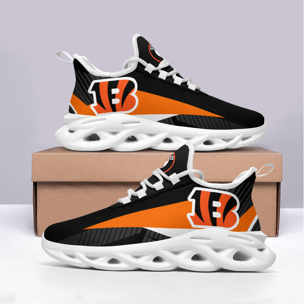 JWFancy Cincinnati Bengals NFL Max Soul Shoes Sneakers For Men And Women