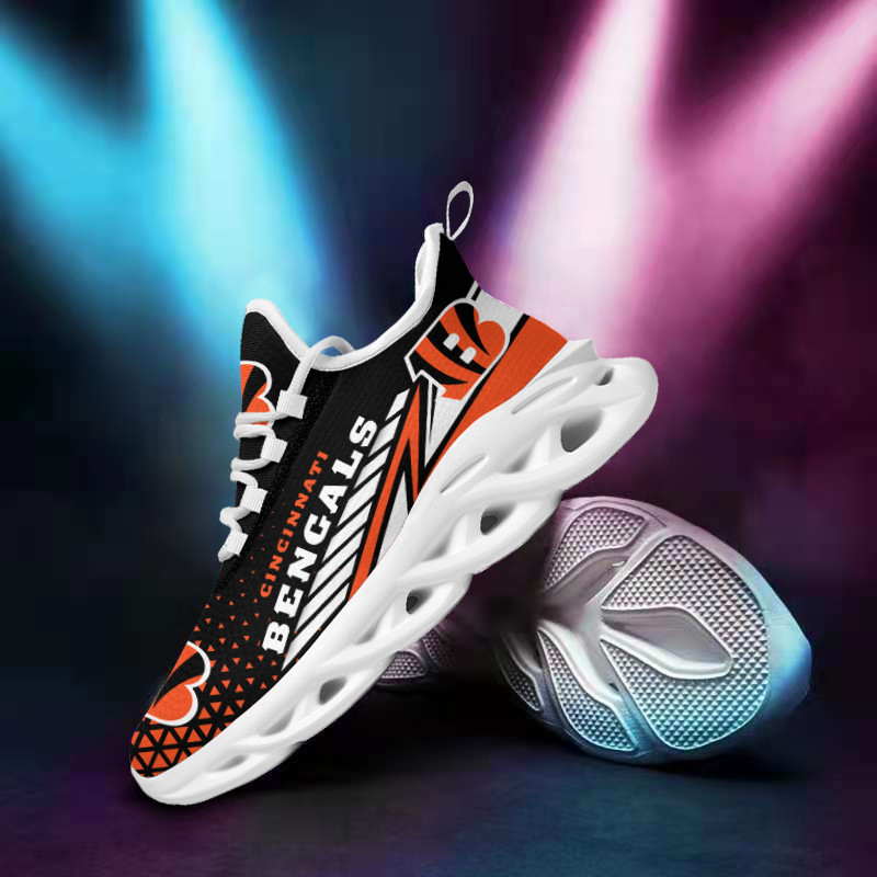 JWFancy Cincinnati Bengals NFL Max Soul Shoes Sneakers For Men And Women