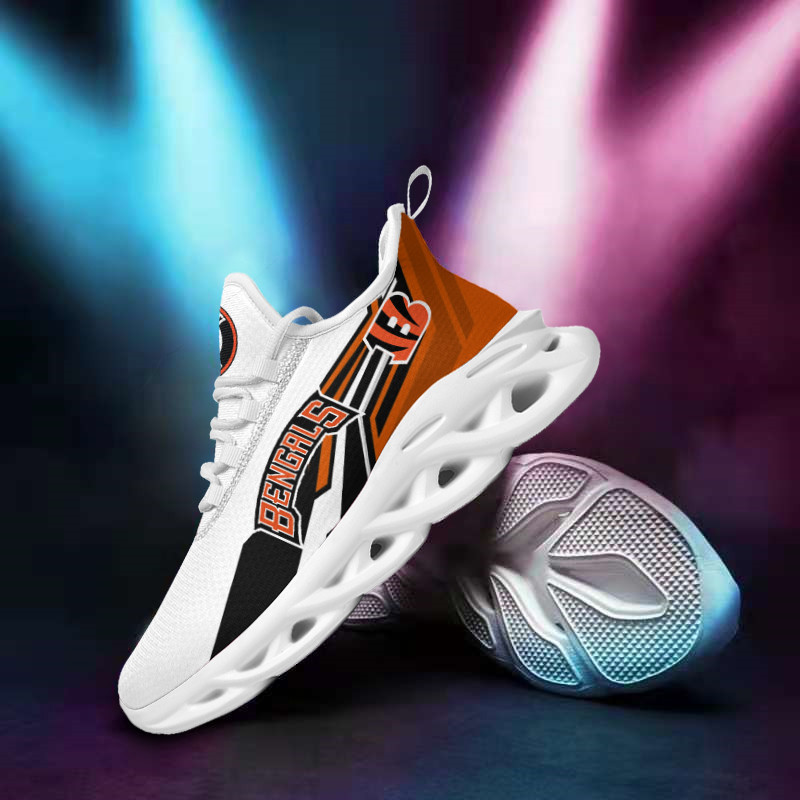 JWFancy Cincinnati Bengals NFL Max Soul Shoes Sneakers For Men And Women