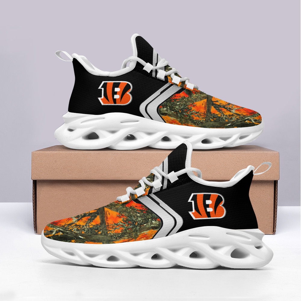 JWFancy Cincinnati Bengals NFL Max Soul Shoes Sneakers For Men And Women