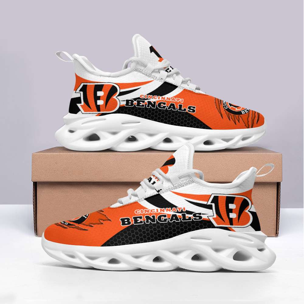 JWFancy Cincinnati Bengals NFL Max Soul Shoes Sneakers For Men And Women