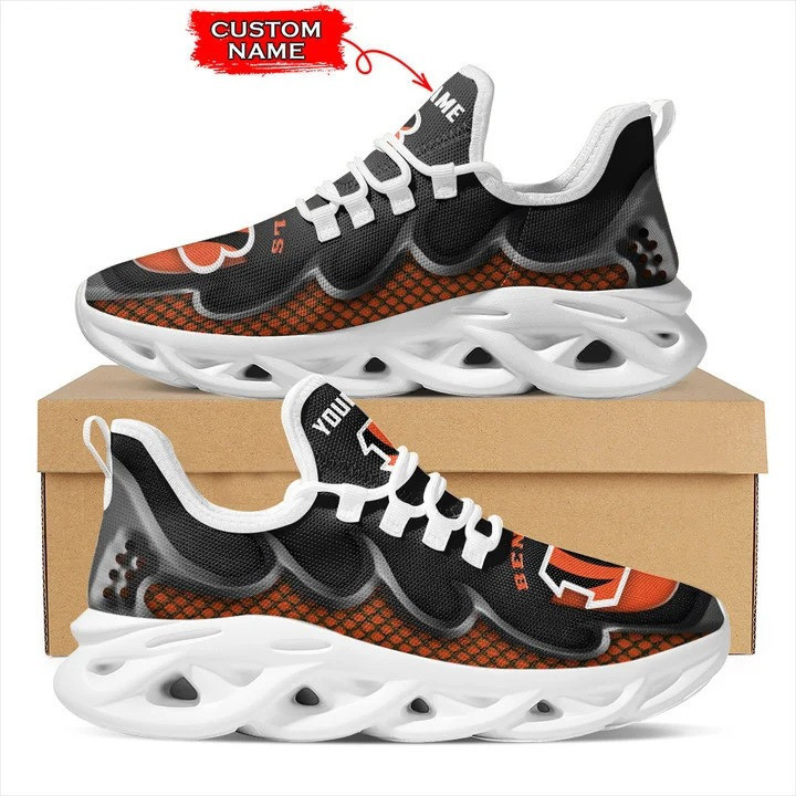 JWFancy Cincinnati Bengals NFL Max Soul Shoes Sneakers For Men And Women