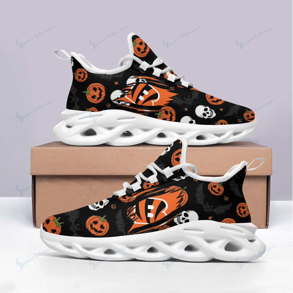 JWFancy Cincinnati Bengals NFL Max Soul Shoes Sneakers For Men And Women