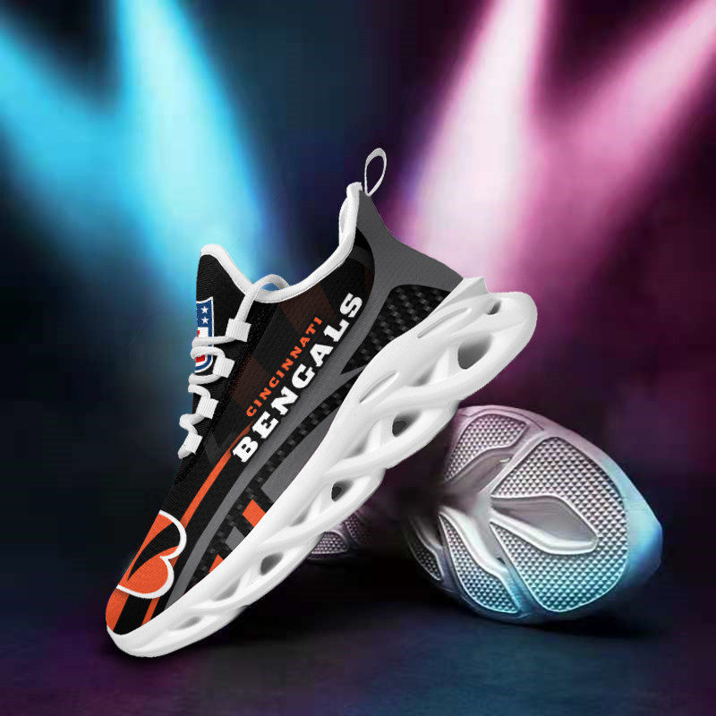 JWFancy Cincinnati Bengals NFL Max Soul Shoes Sneakers For Men And Women