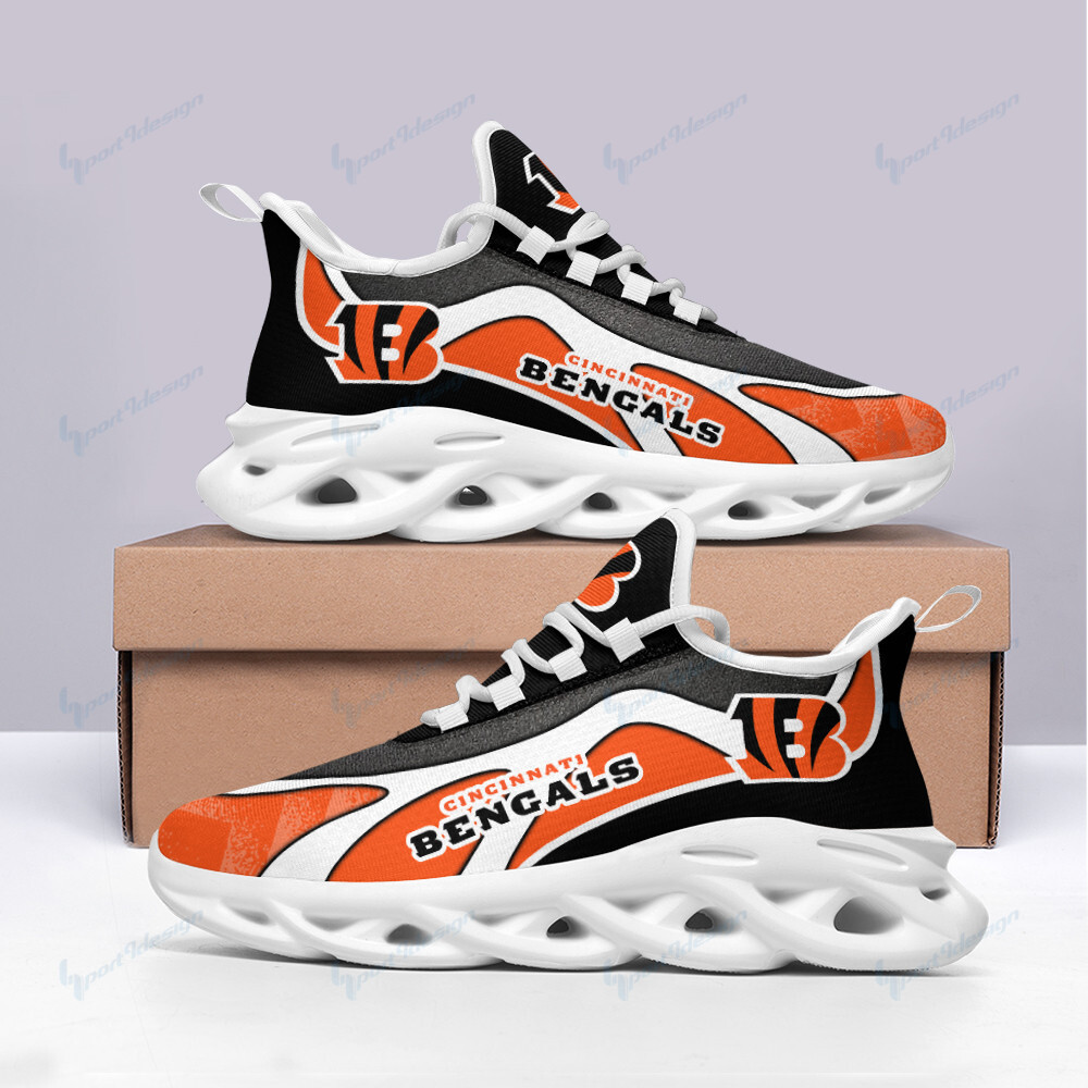JWFancy Cincinnati Bengals NFL Max Soul Shoes Sneakers For Men And Women