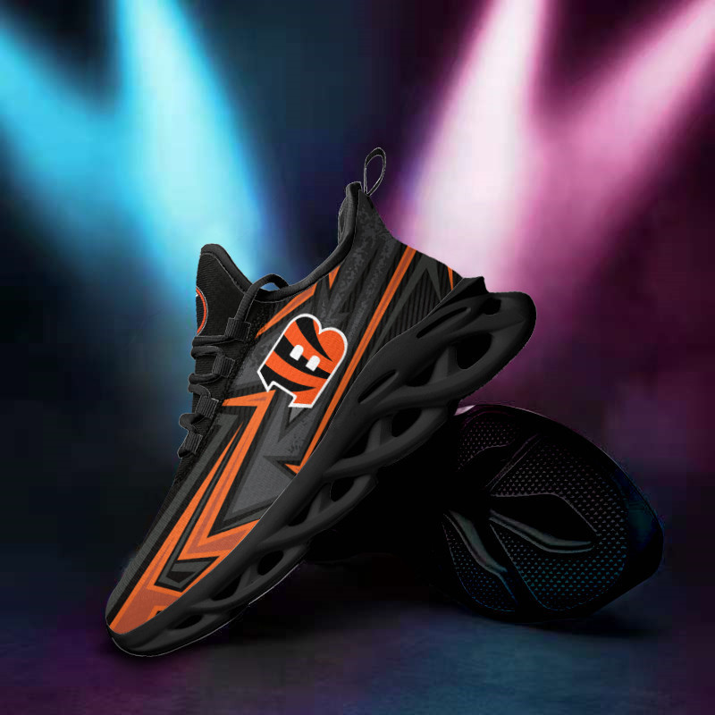 JWFancy Cincinnati Bengals NFL Max Soul Shoes Sneakers For Men And Women