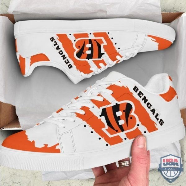JWFancy Cincinnati Bengals Skate Stan Shoes Sneakes For Men And Women