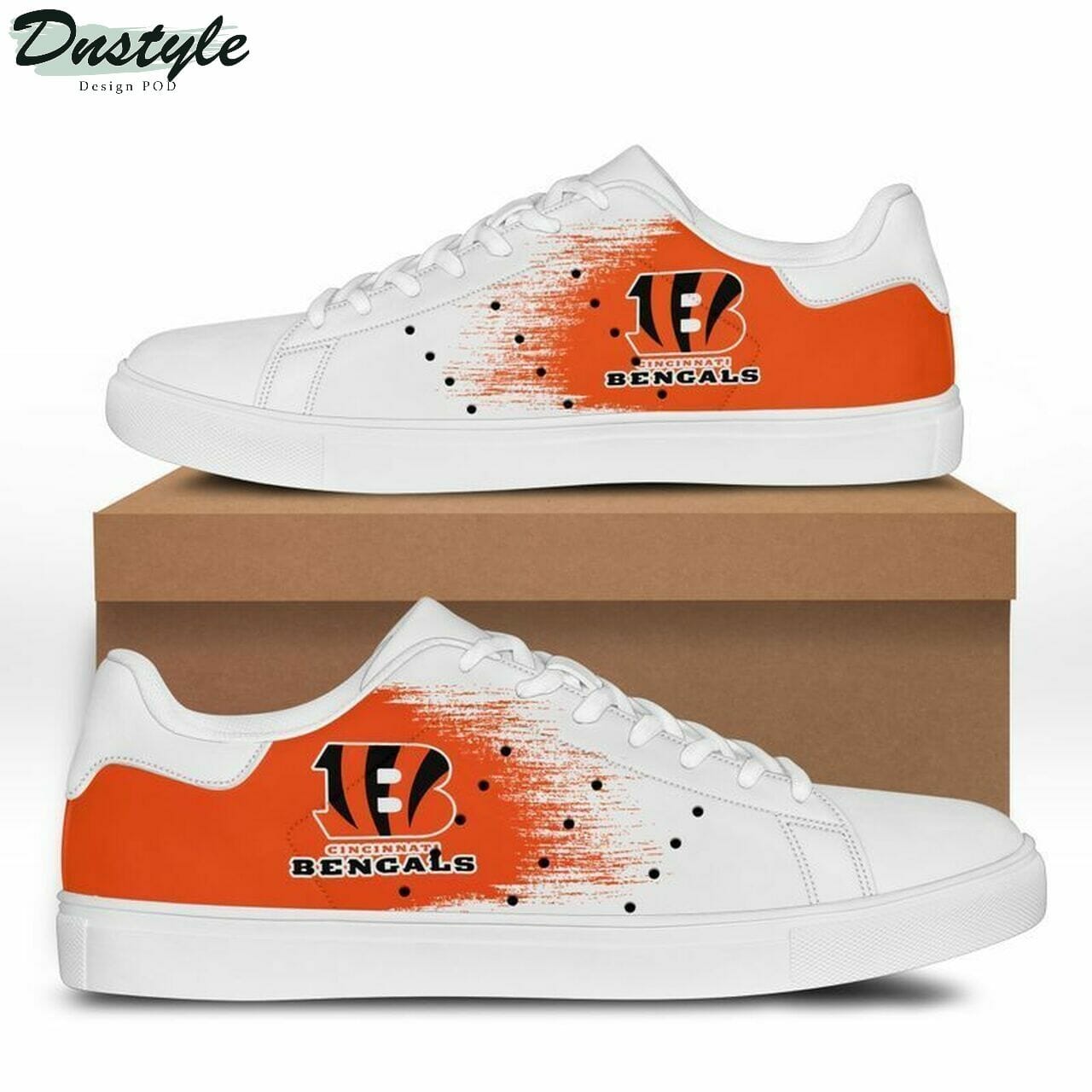 JWFancy Cincinnati Bengals Skate Stan Shoes Sneakes For Men And Women