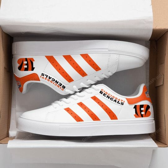 JWFancy Cincinnati Bengals Skate Stan Shoes Sneakes For Men And Women