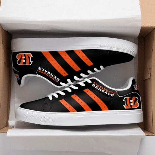 JWFancy Cincinnati Bengals Skate Stan Shoes Sneakes For Men And Women
