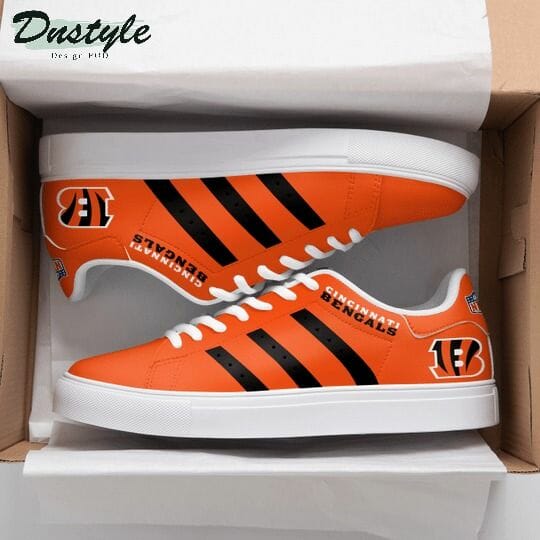 JWFancy Cincinnati Bengals Skate Stan Shoes Sneakes For Men And Women