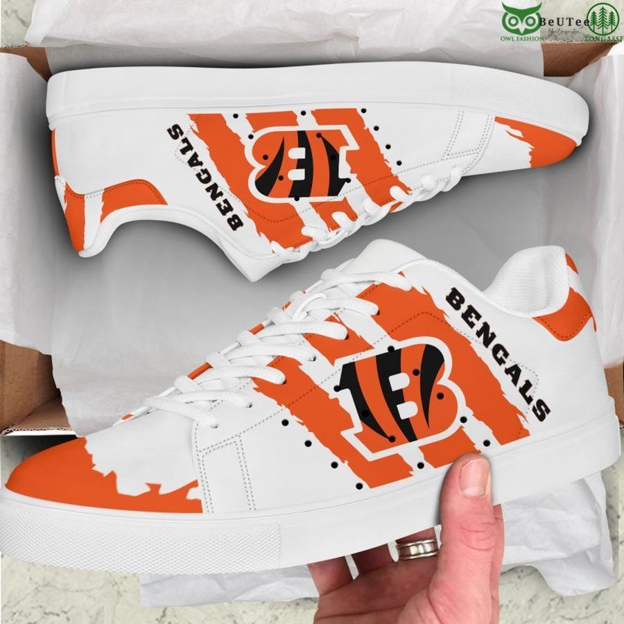 JWFancy Cincinnati Bengals Skate Stan Shoes Sneakes For Men And Women