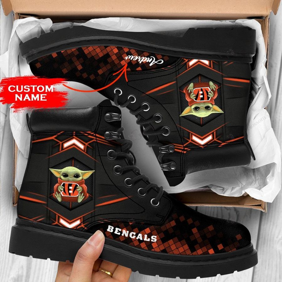 JWFancy Cincinnati Bengals TBL Boots Shoes For Men And Women