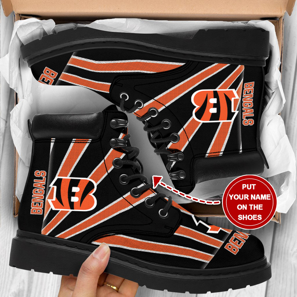 JWFancy Cincinnati Bengals TBL Boots Shoes For Men And Women