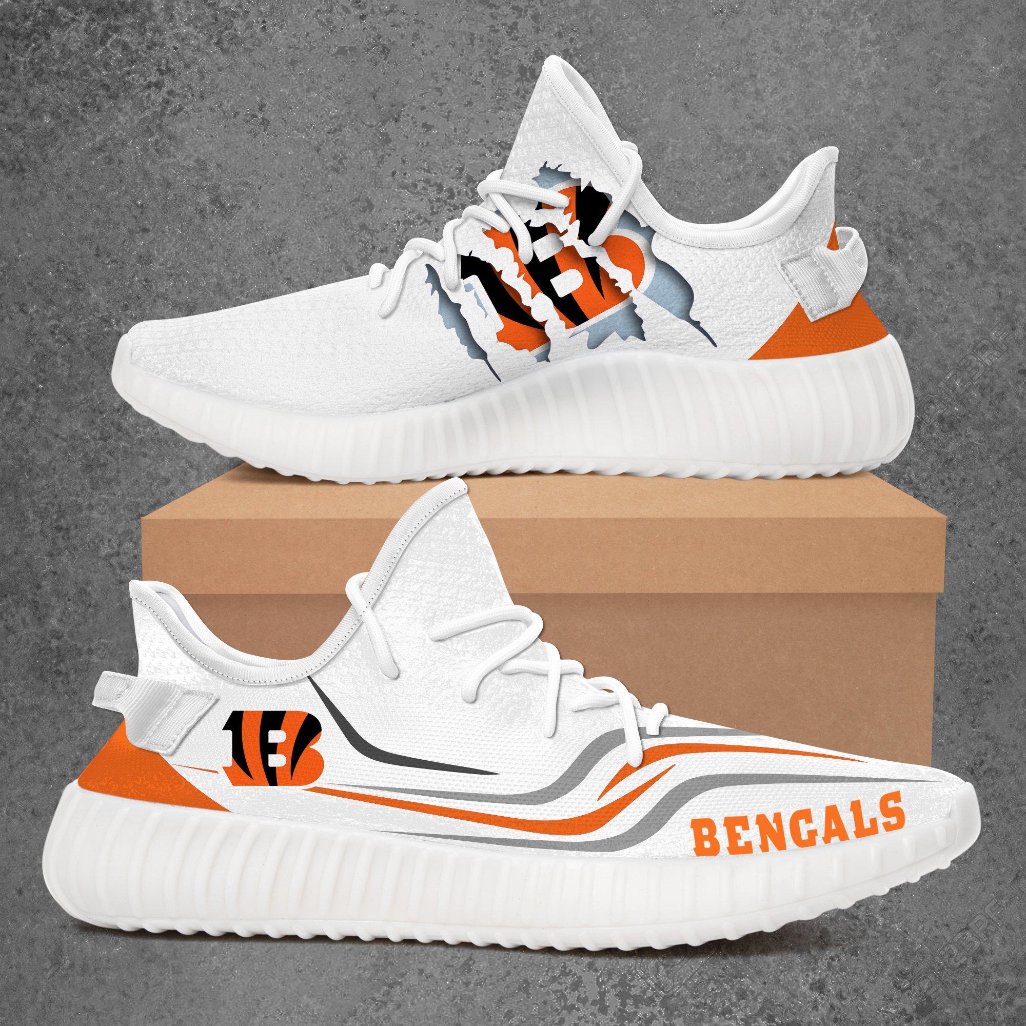 JWFancy Cincinnati Bengals Yeezy Boost Shoes For Men And Women