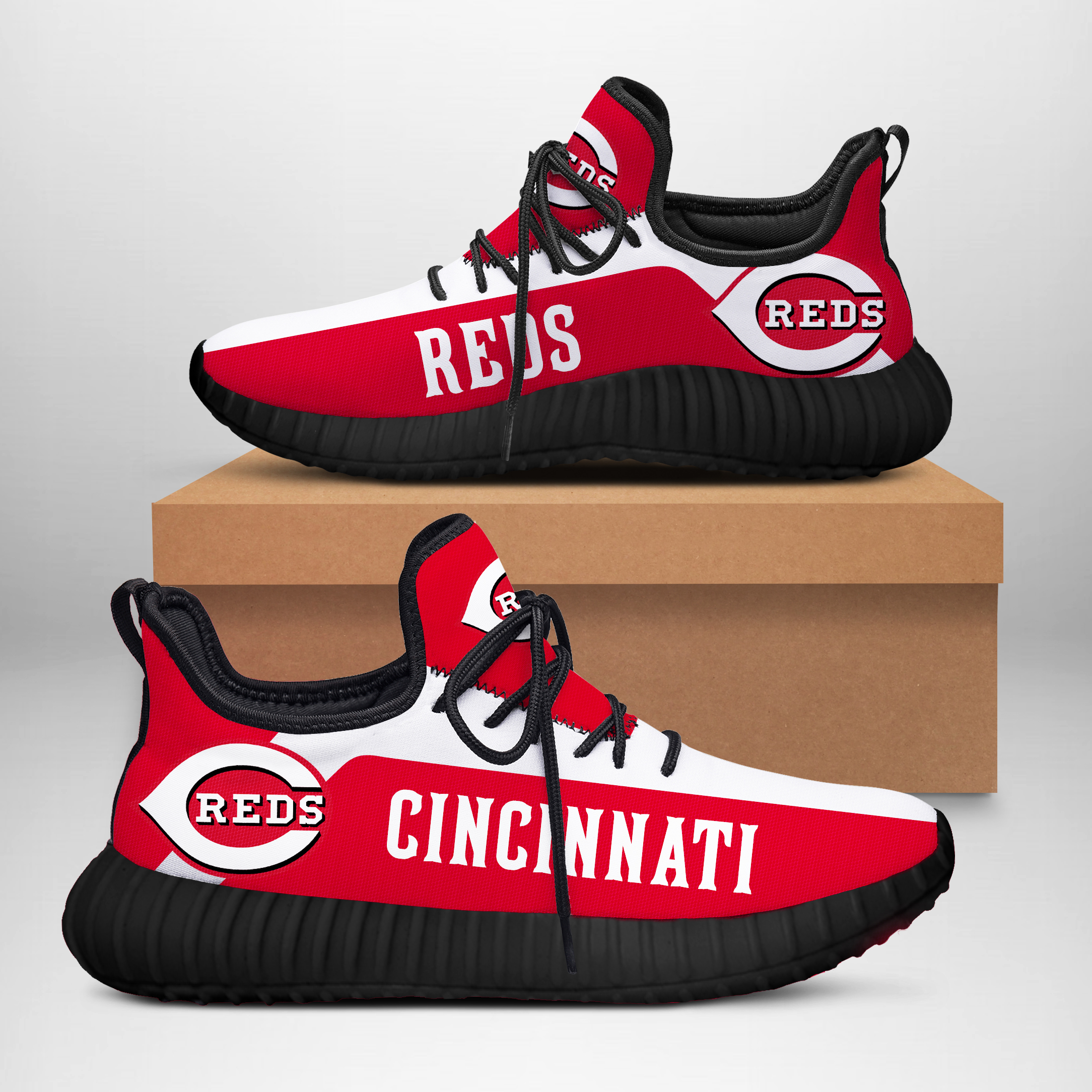 JWFancy Cincinnati Reds Reze Sneakers Shoes For Men And Women