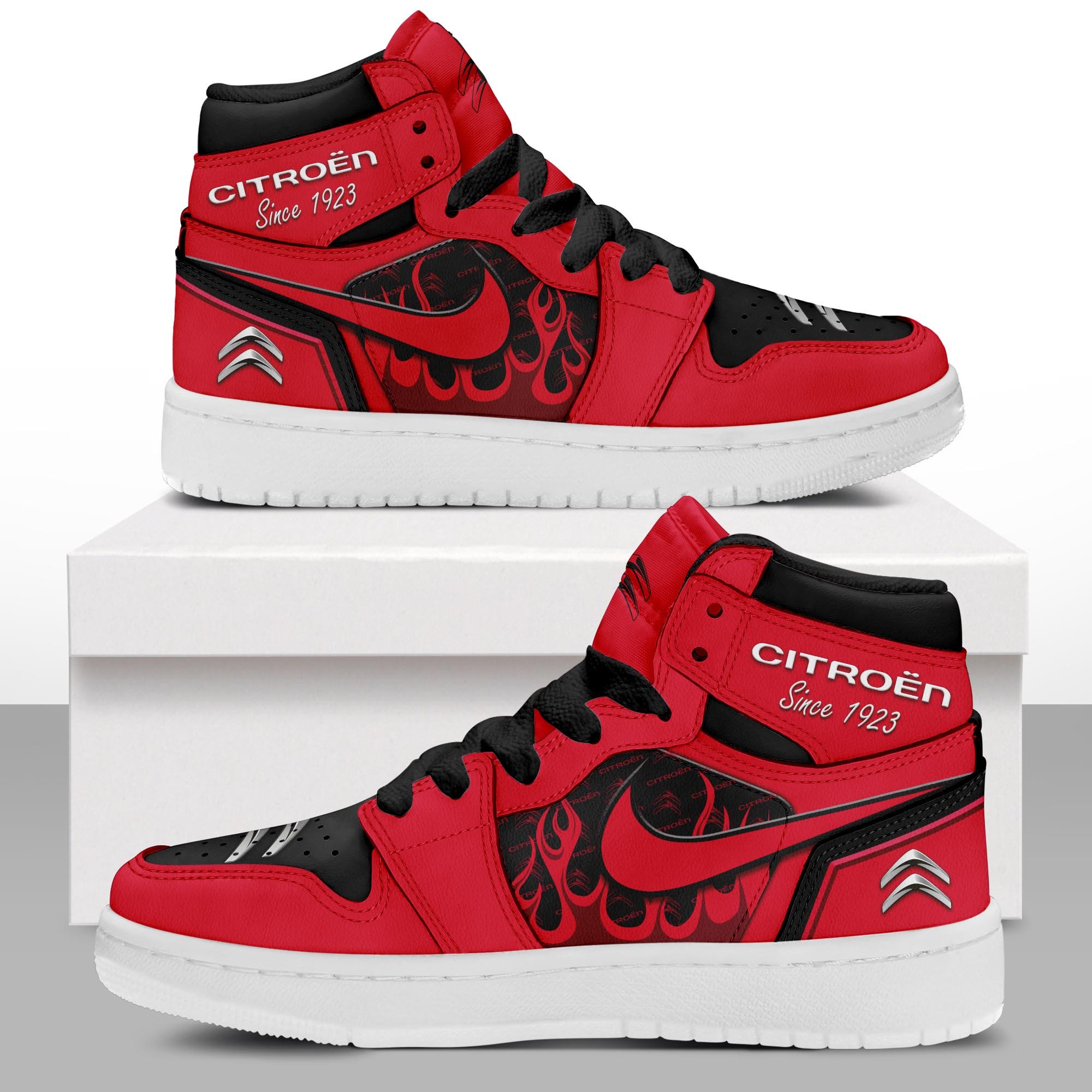 JWFancy Citroen AJ1 High Sneakers Shoes For Men And Women