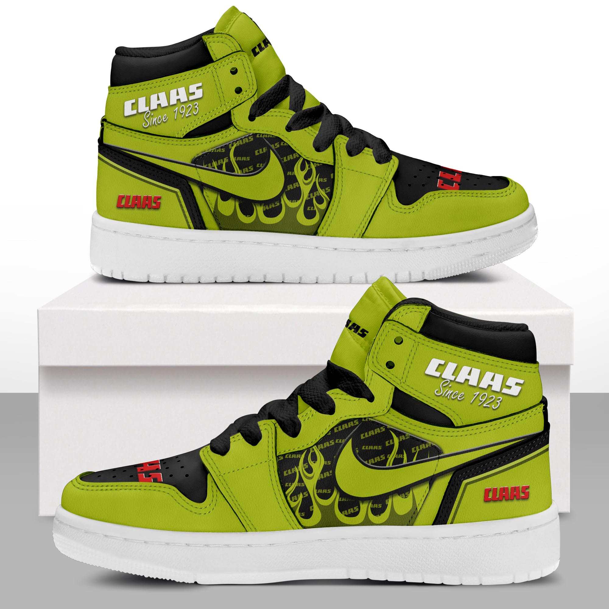 JWFancy Claas AJ1 High Sneakers Shoes For Men And Women