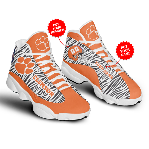 JWFancy Clemson Tigers AJ13 Sneakers Shoes For Men And Women