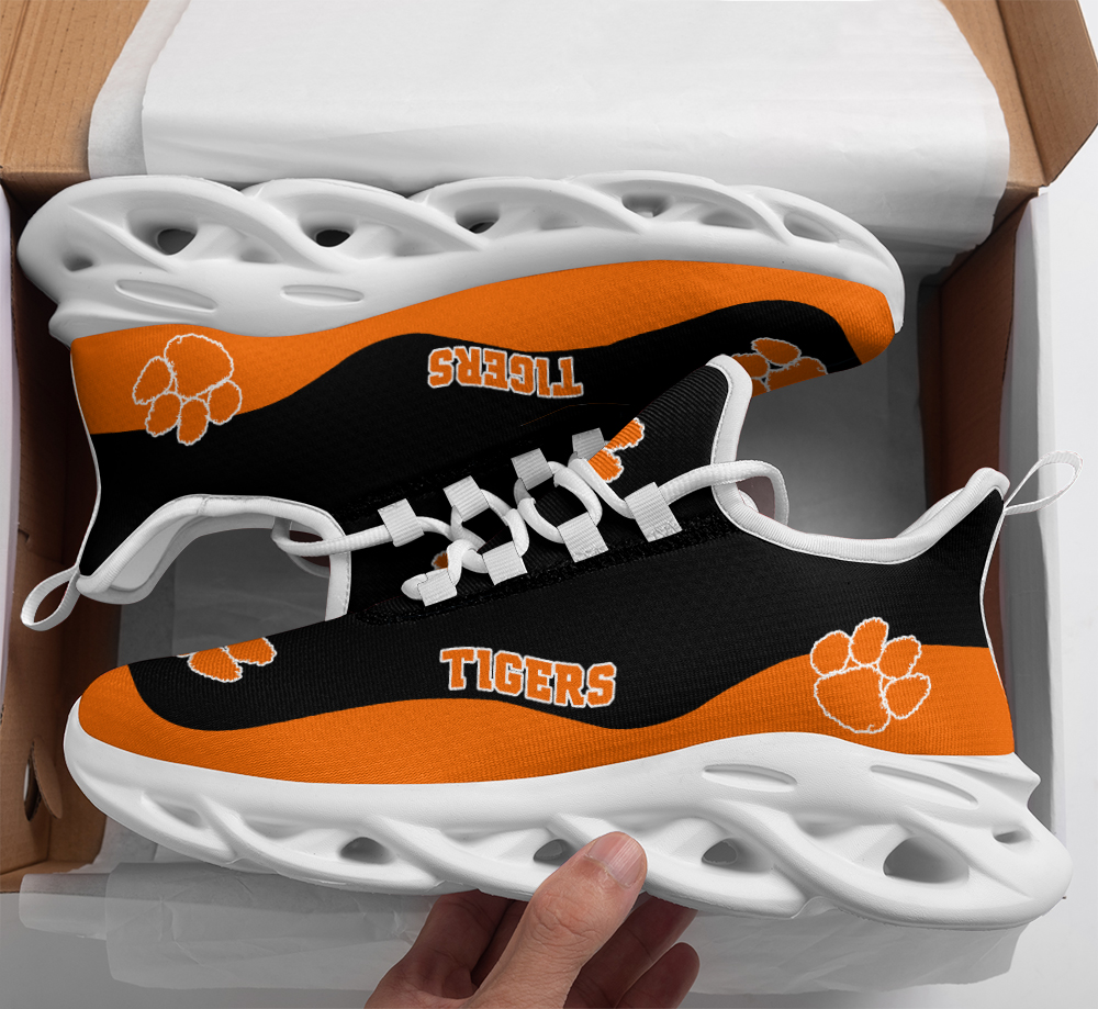 JWFancy Clemson Tigers Max Soul Shoes Sneakers For Men And Women