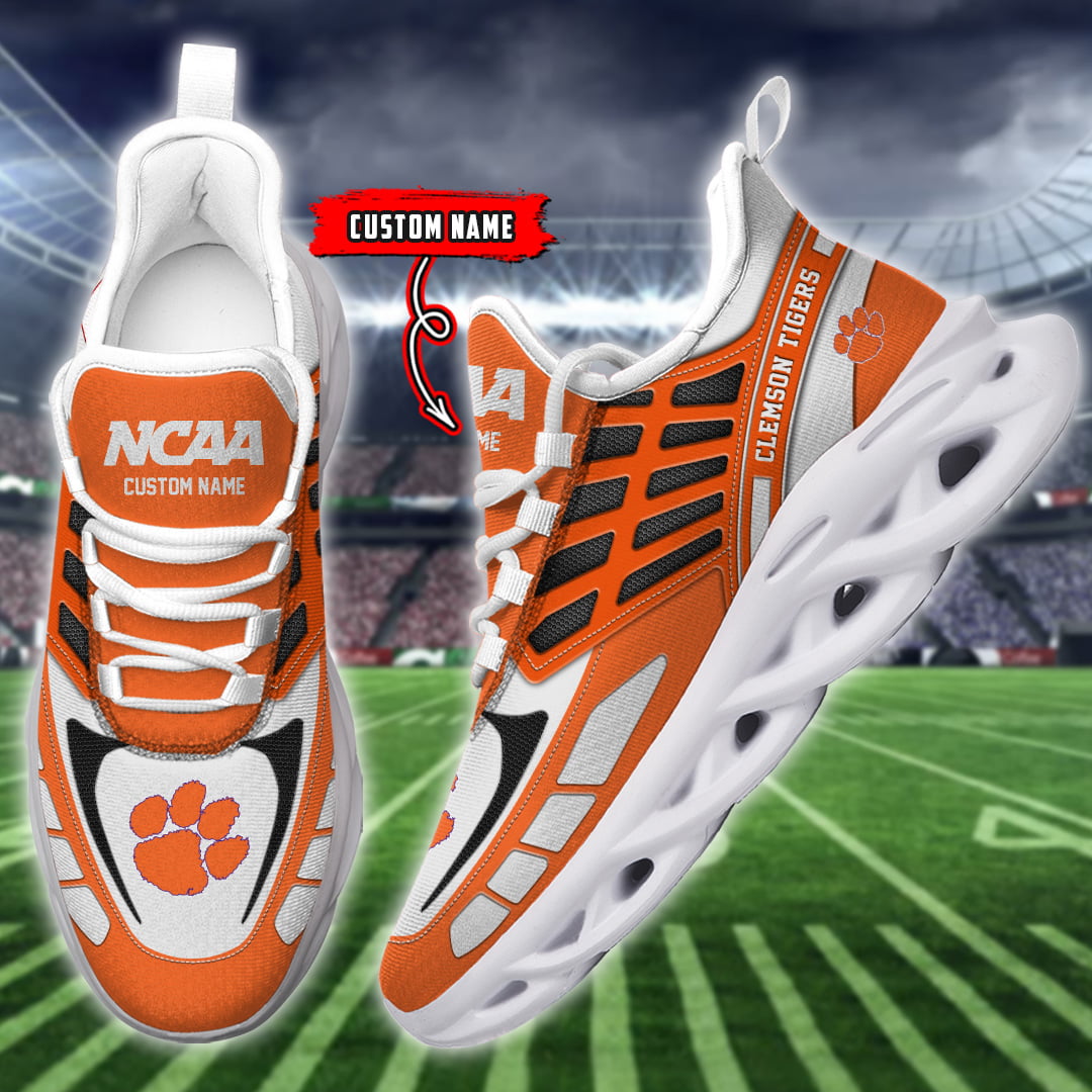 JWFancy Clemson Tigers NCAA Max Soul Shoes Sneakers For Men And Women