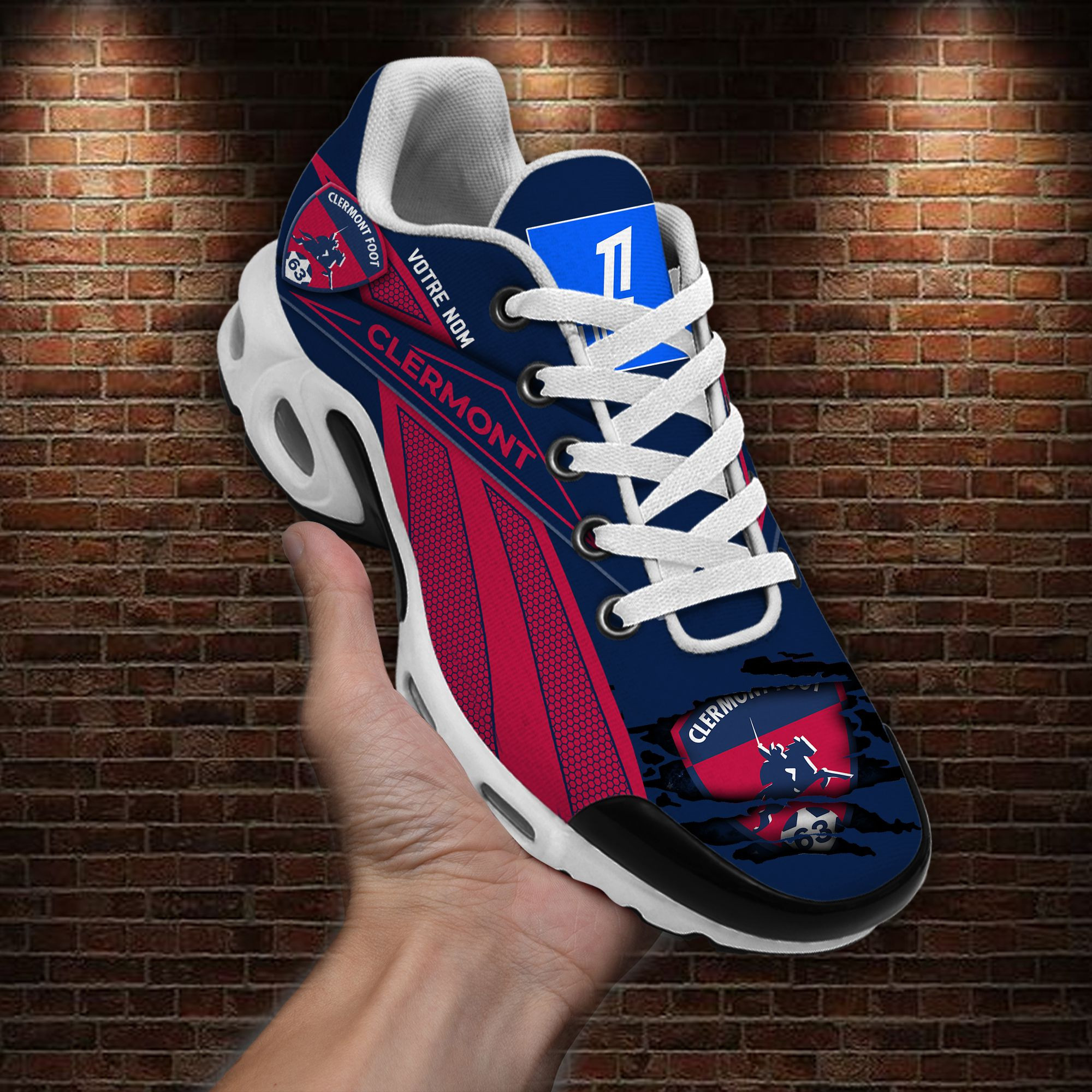 JWFancy Clermont Foot Auvergne 63 TN Shoes Sneakers For Men And Women
