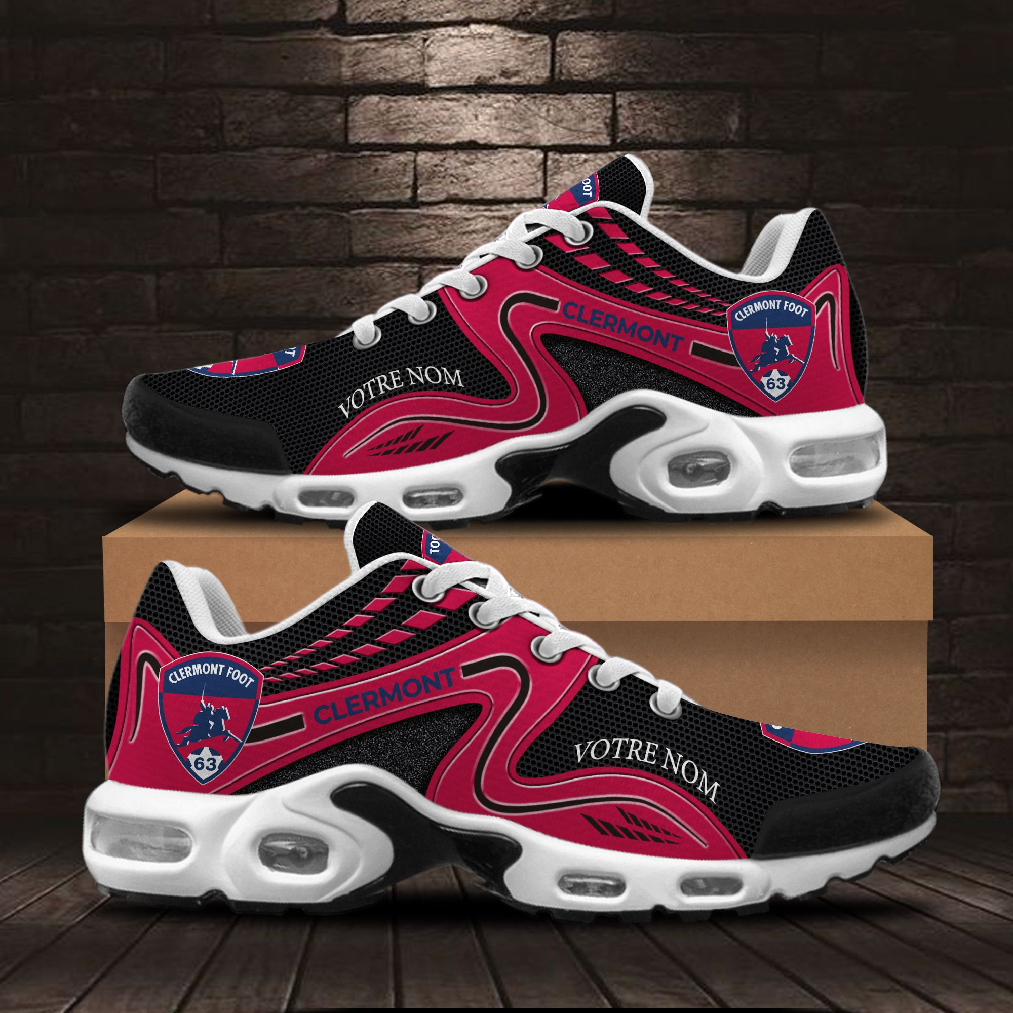 JWFancy Clermont Foot Auvergne 63 TN Shoes Sneakers For Men And Women