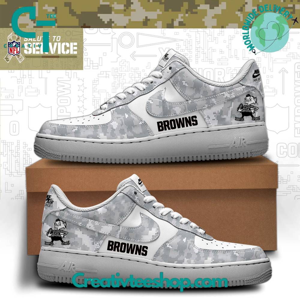 JWFancy Cleveland Browns Air Low-Top Sneakers Shoes For Men And Women