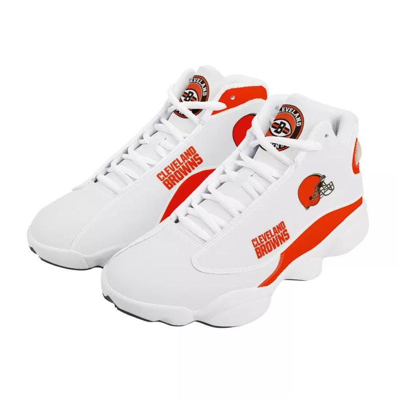 JWFancy Cleveland Browns AJ13 Sneakers Shoes For Men And Women