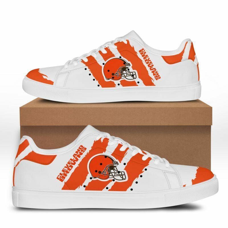 JWFancy Cleveland Browns Skate Stan Shoes Sneakes For Men And Women