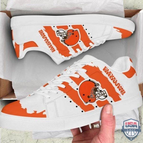 JWFancy Cleveland Browns Skate Stan Shoes Sneakes For Men And Women