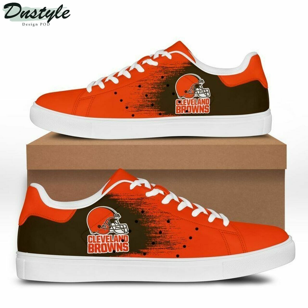JWFancy Cleveland Browns Skate Stan Shoes Sneakes For Men And Women