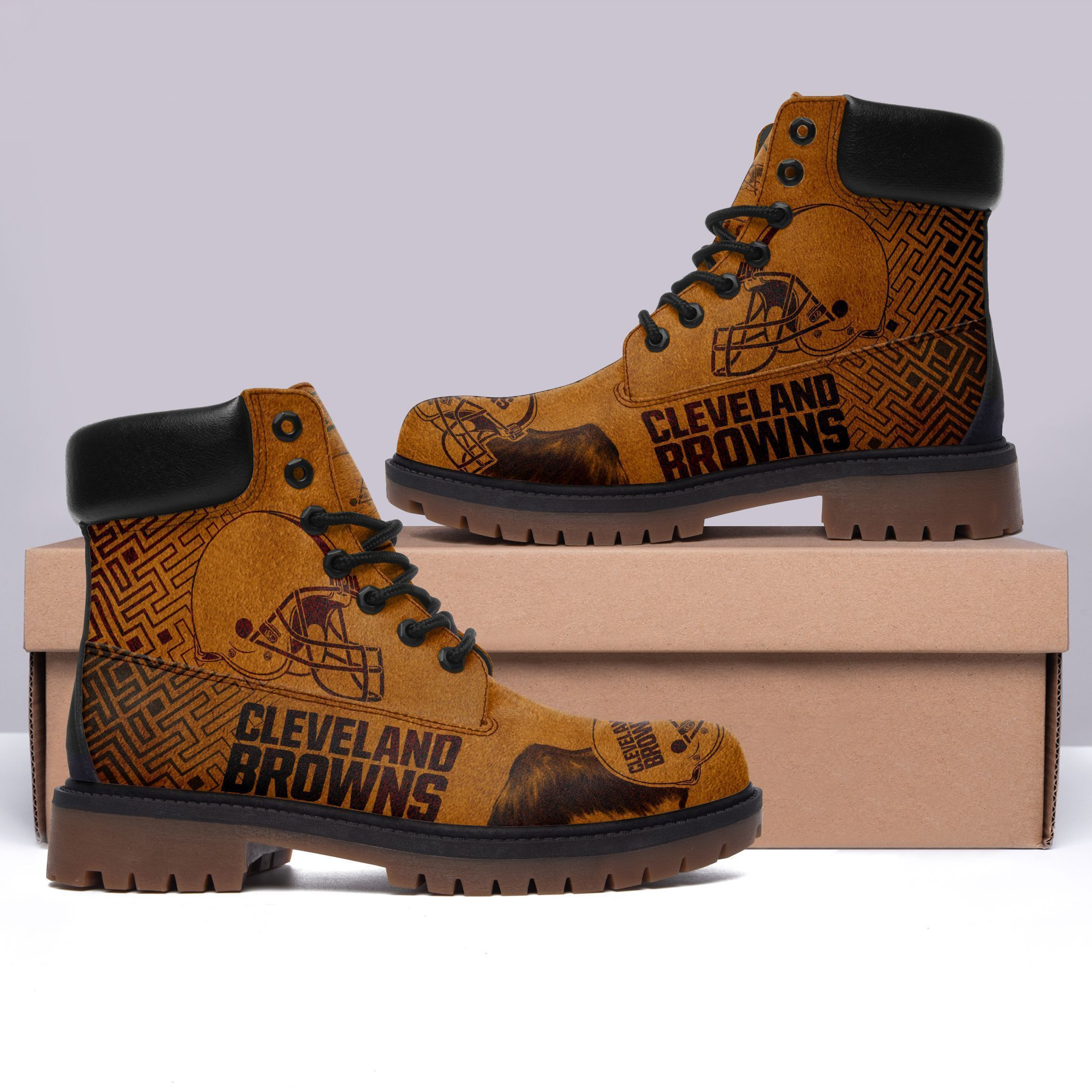 JWFancy Cleveland Browns TBL Boots Shoes For Men And Women