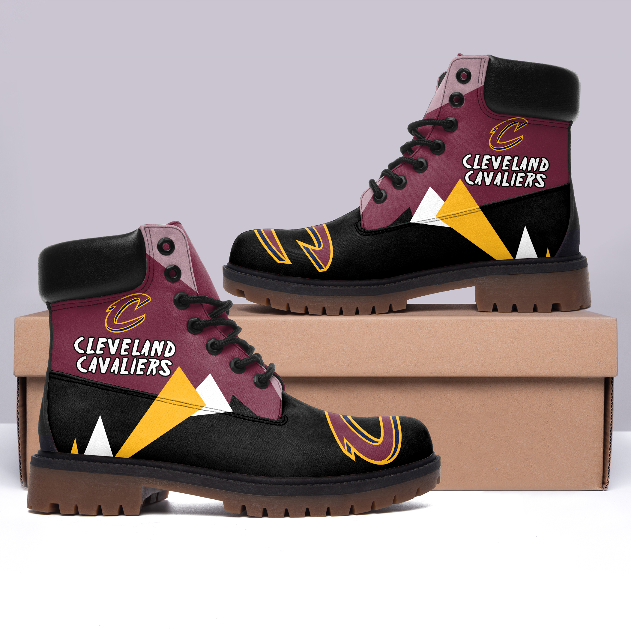 JWFancy Cleveland Cavaliers Boots Shoes For Men And Women