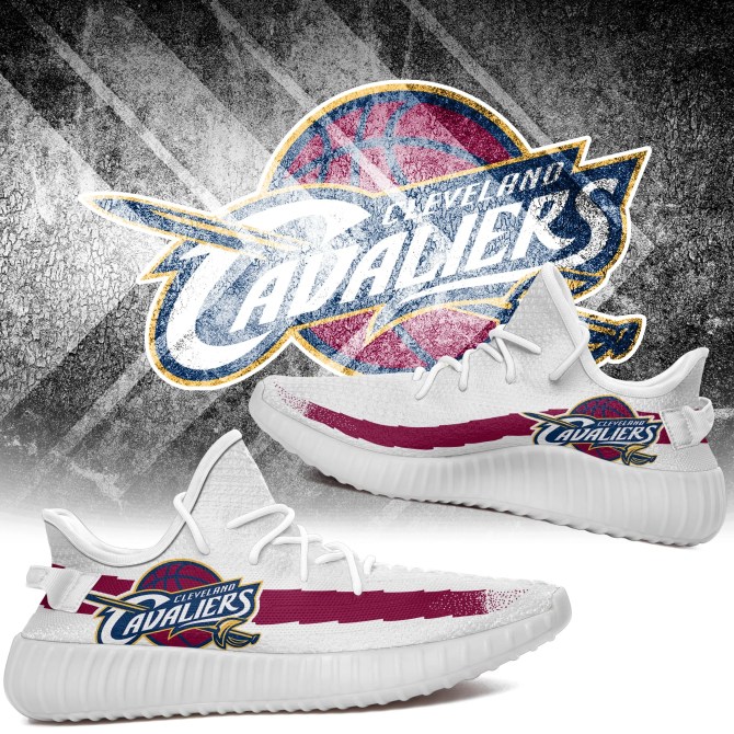 JWFancy Cleveland Cavaliers Yeezy Boost Shoes For Men And Women