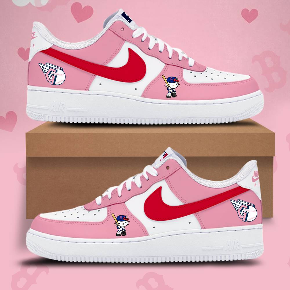JWFancy Cleveland Guardians Air Low-Top Sneakers Shoes For Men And Women
