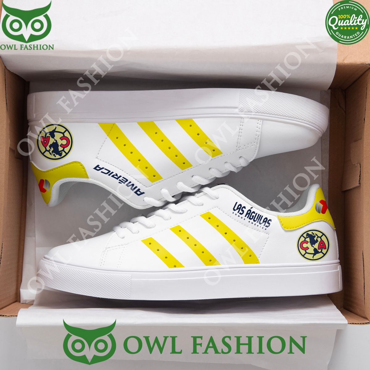 JWFancy Club América Skate Stan Shoes Sneakes For Men And Women
