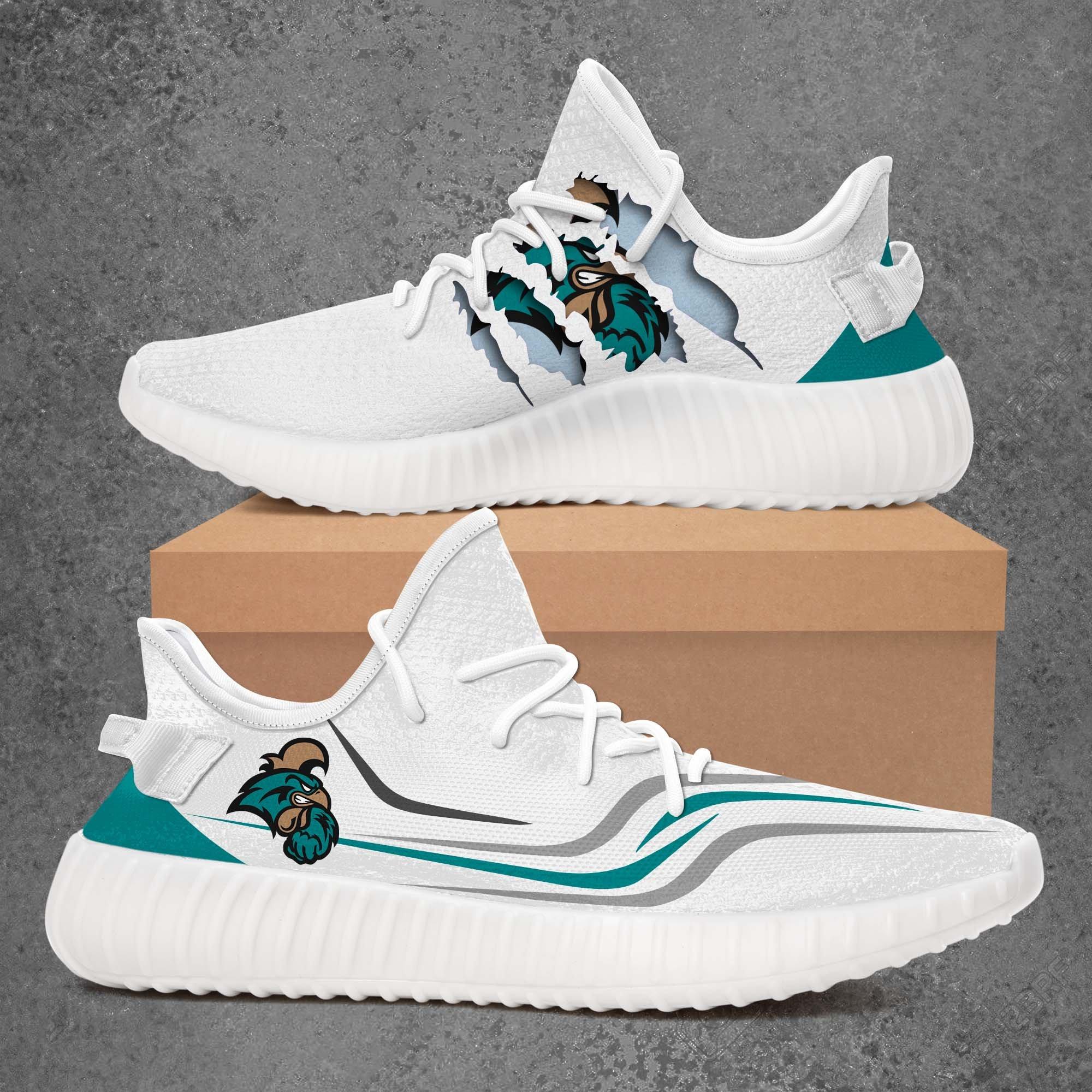 JWFancy Coastal Carolina Chanticleers Yeezy Boost Shoes For Men And Women