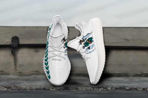 JWFancy Coastal Carolina Chanticleers Yeezy Boost Shoes For Men And Women