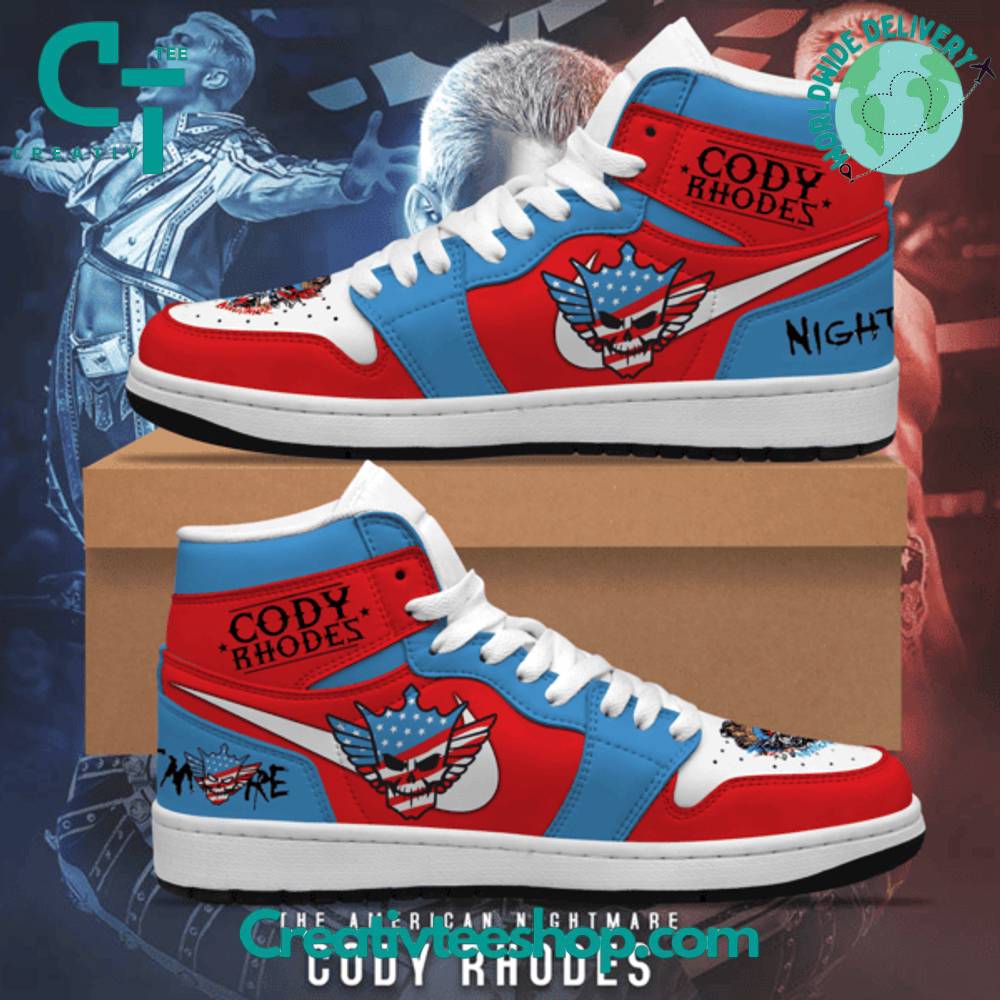 JWFancy Cody Rhodes AJ1 High Sneakers Shoes For Men And Women