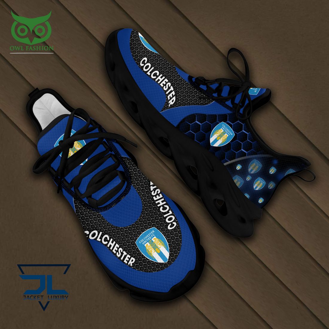 JWFancy Colchester United Max Soul Shoes Sneakers For Men And Women